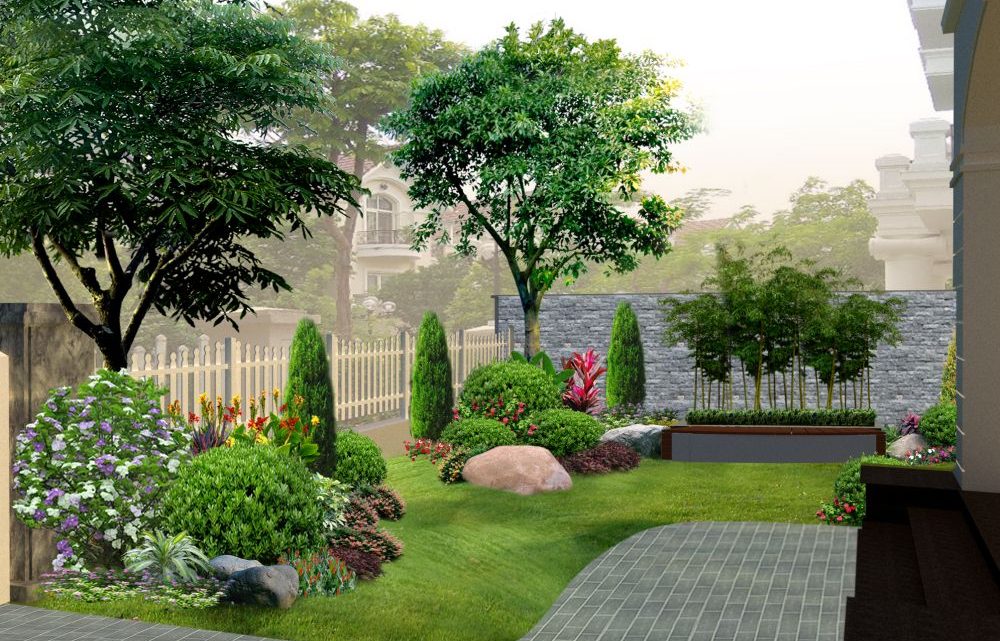 Thiết kế sân vườn theo phong cách kiến trúc hiện đại nhất trong thời gian qua