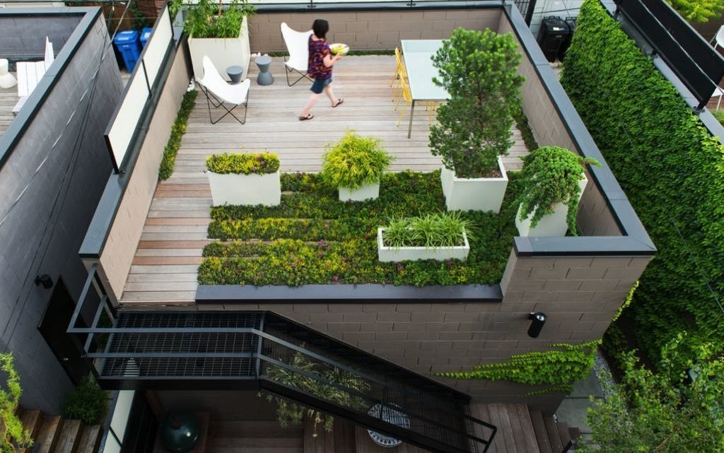  Vườn trên mái nhà – Giải pháp kiến trúc của tương lai